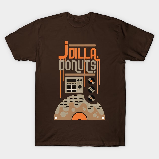 J. Dilla Donuts T-Shirt by Olenyambutgawe